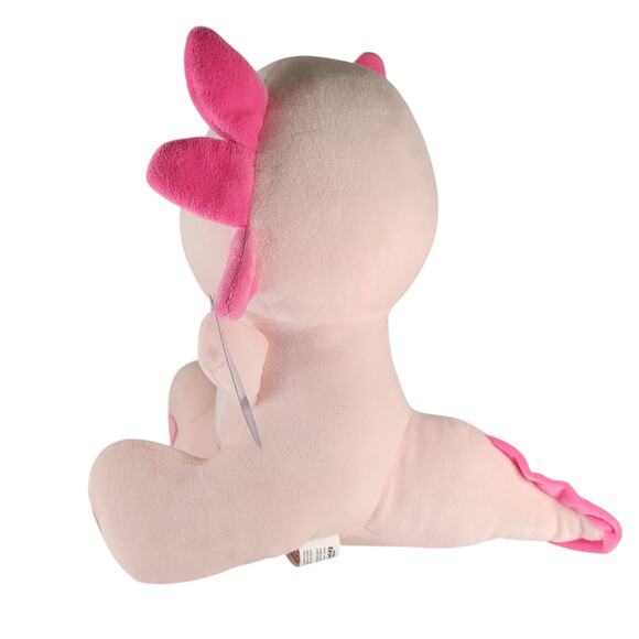 Alex the Axolotl Plush 10" Send A Friend Pink Stuffed Animal Toy Hearts Stuffie - Picture 3 of 16